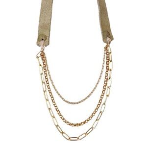NEW Twine and Twig Slim Chain Classic | Short Gold